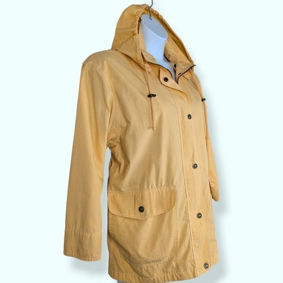 Sequence Yellow Hooded Zip Jacket - Picture 2 of 11